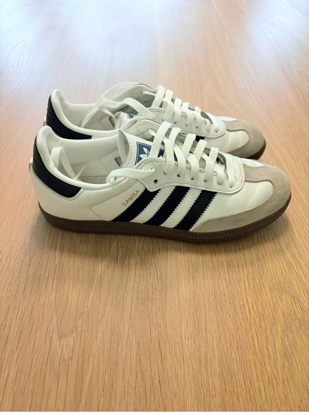adidas Samba White Black Gum Sneakers